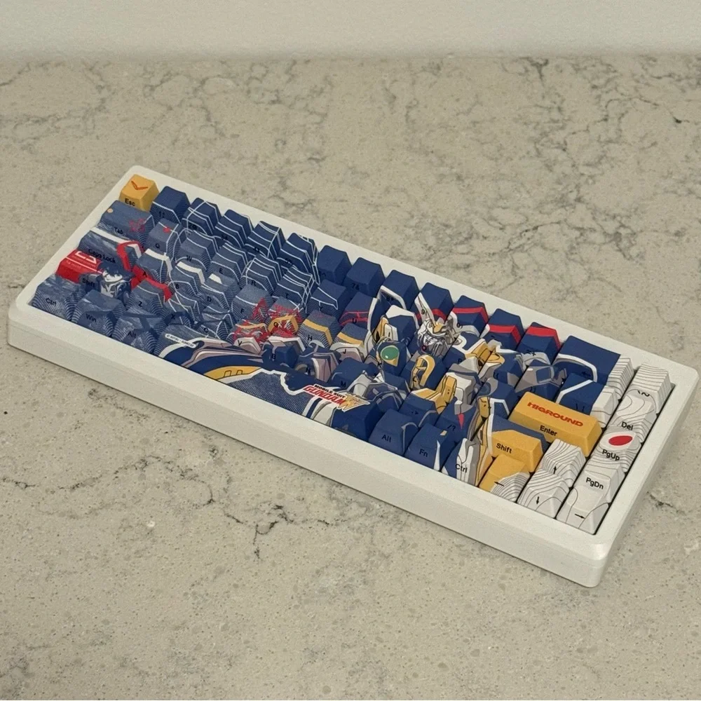 Higround x Gundam Wing Summit Keyboard